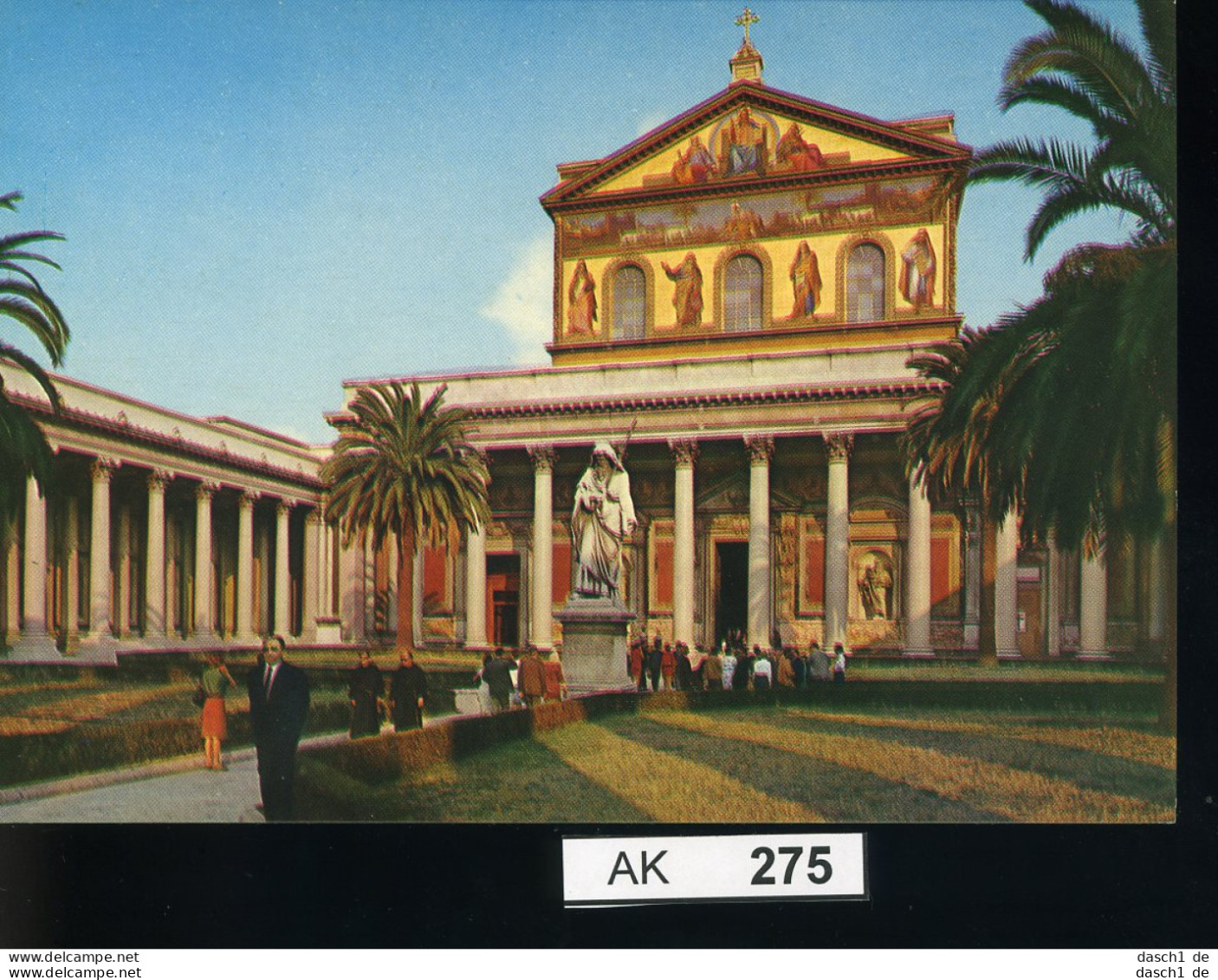 AK275, AK Nicht Gelaufen, Hl. Paulus Hauptkirche Um 1965, Rom, Italien - Kerken