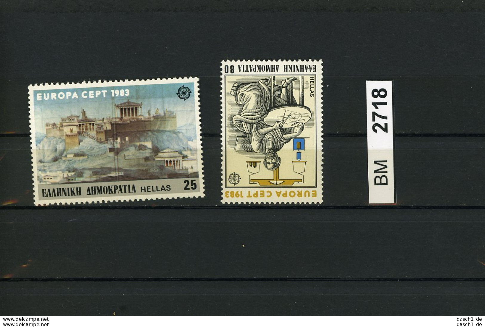 BM2718, Griechenland, Xx, 1513-14, Europa 1983 - Unused Stamps