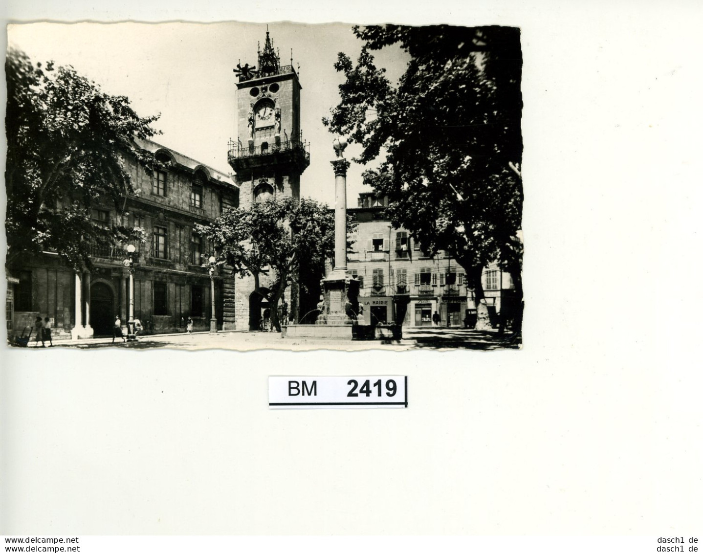 BM2419, 10.03.1962, AK Frankreich, Aix-en-Provence, La Cite Du Roi Rene, Gelaufen - Monuments