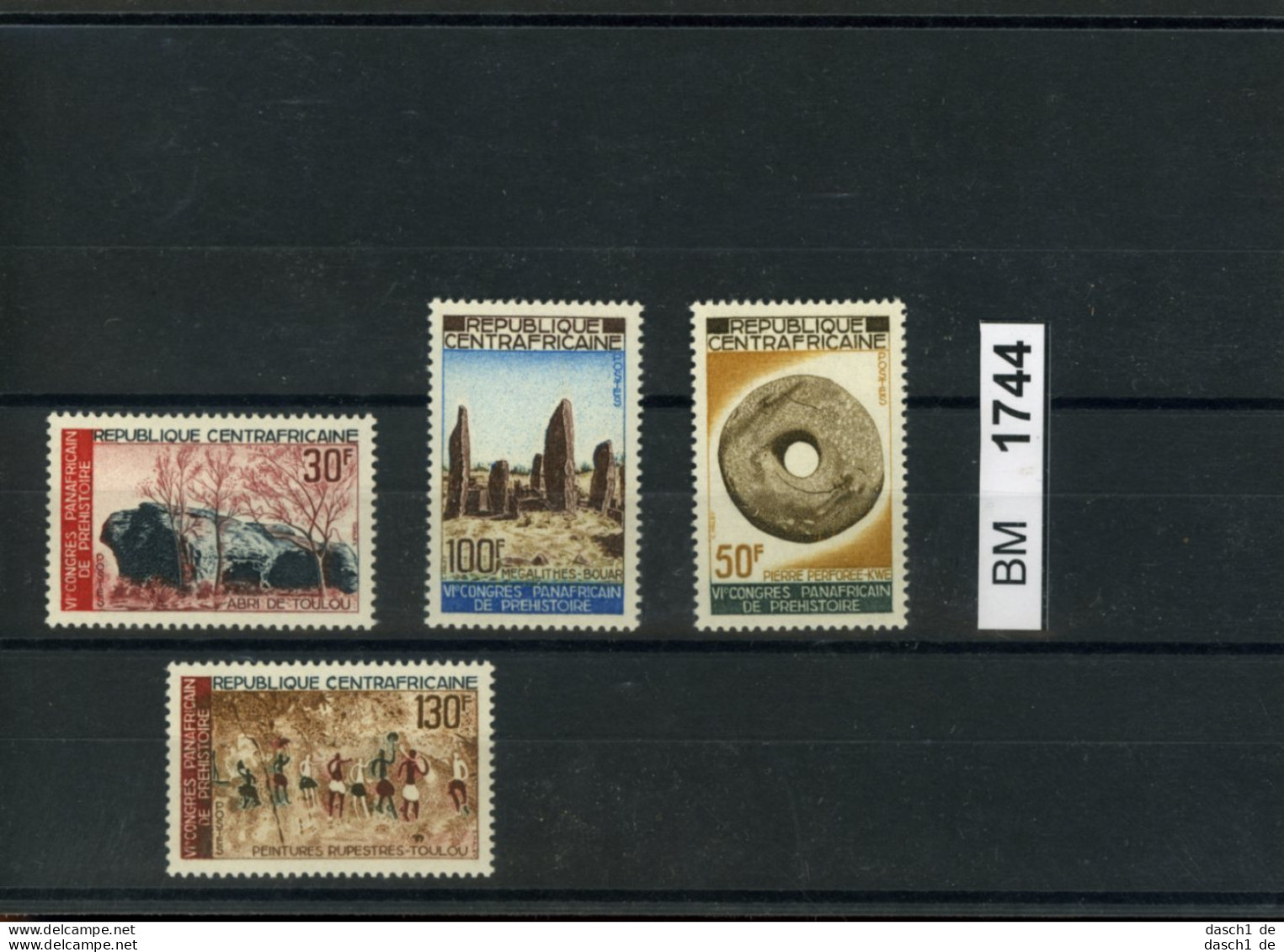 BM1744, Zentralafrika, Xx, 1967, 151-54, Archäologie, Kultur, Denkmal - Archeologie