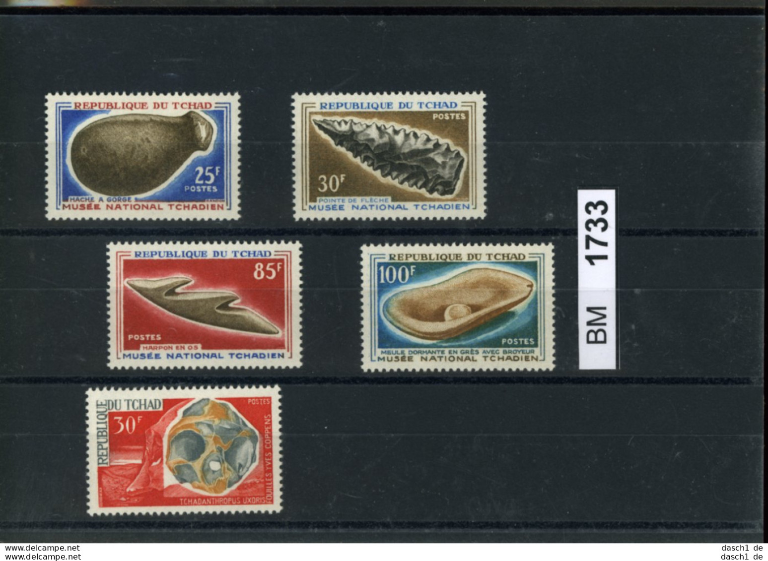 BM1733, Tschad, Xx, 1966, 166-169, 162, Archäologie, Kultur, Denkmal - Archaeology