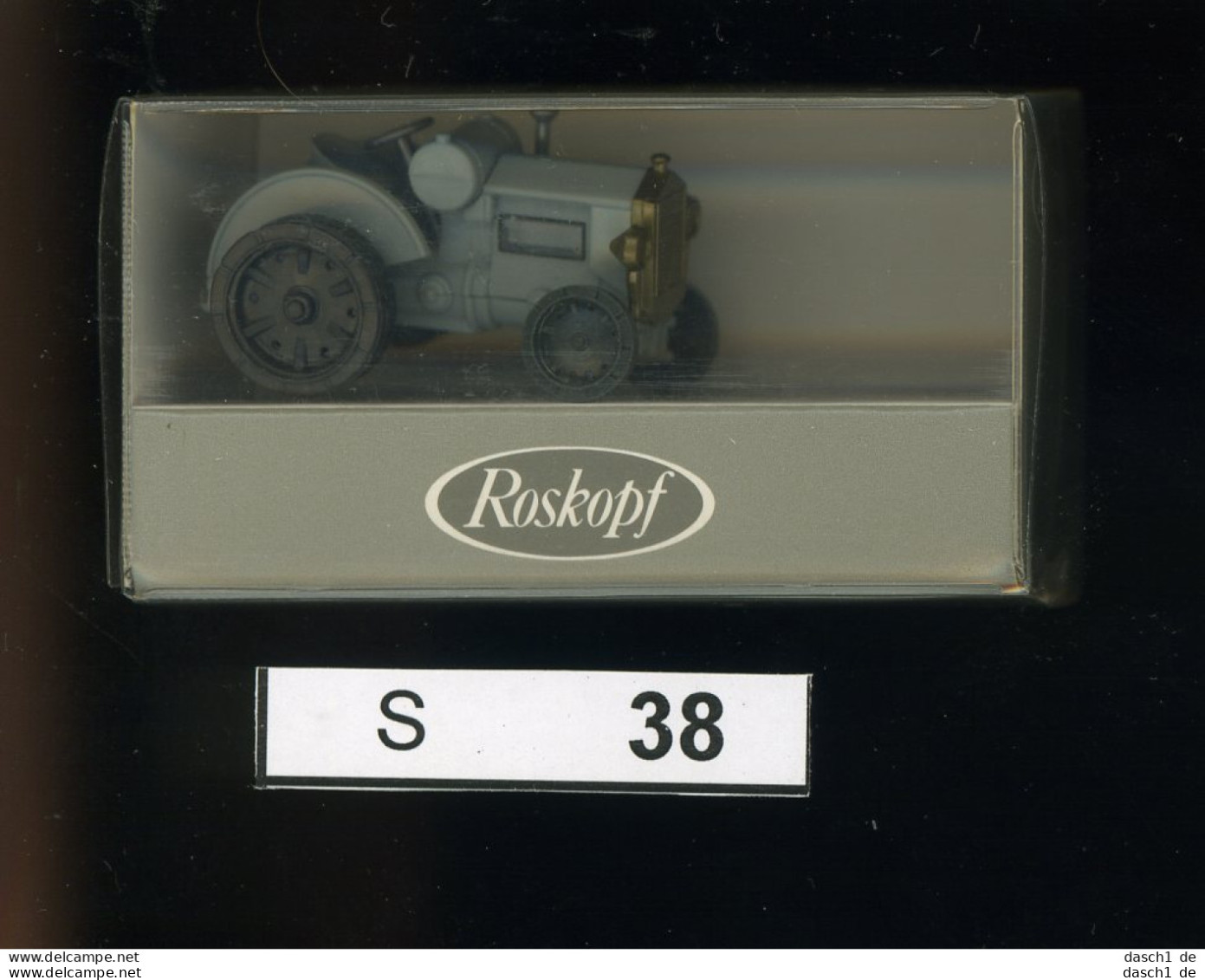 S038, 1:87, Roskopf, Hanomag WD Schlepper, Modell 290 - Baanvoertuigen