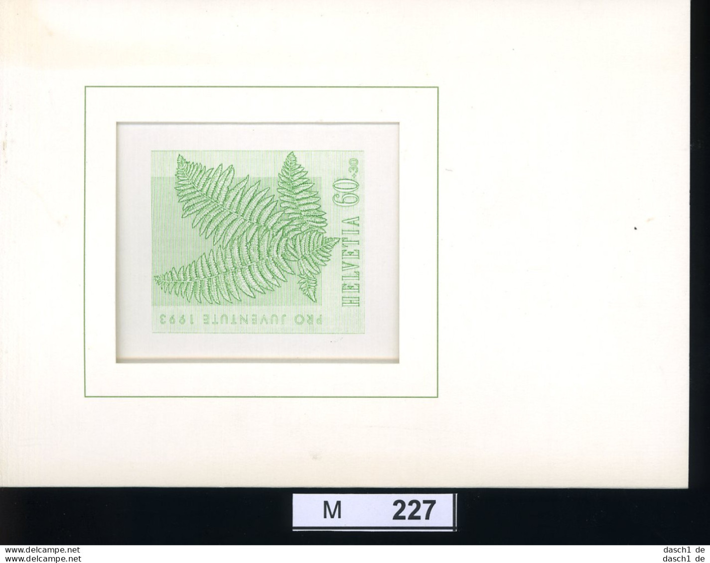 M227, Schweiz, 1993, Sondergabe Philatelie PTT - Lettres & Documents