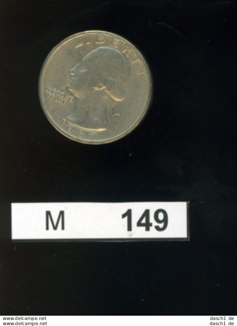 M149, Kursmünze USA QuaterDollar, 1967 - 1932-1998: Washington