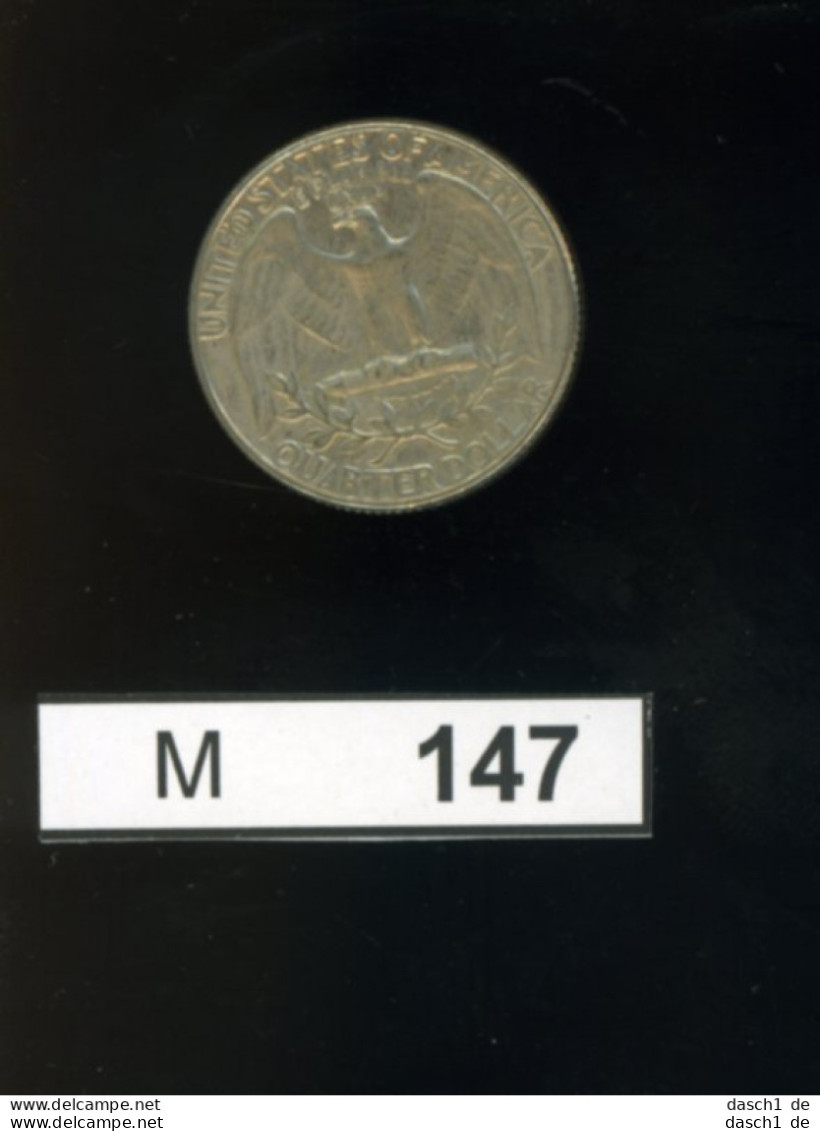 M147, Kursmünze USA QuaterDollar, 1966 - 1932-1998: Washington