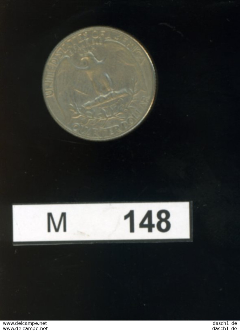 M148, Kursmünze USA QuaterDollar, 1965 - 1932-1998: Washington