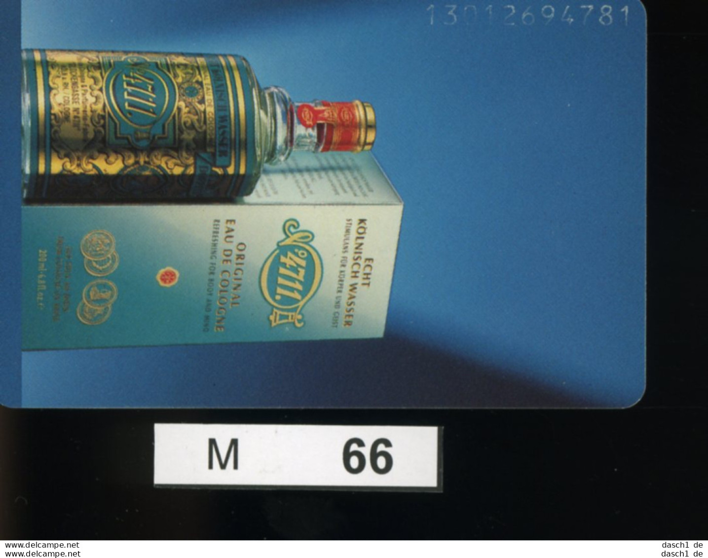 M066, Deutschland, TK, Sonderkarte 4711 E. Kölnisch Wasser, 12 DM, 1993 - K-Series : Customers Sets