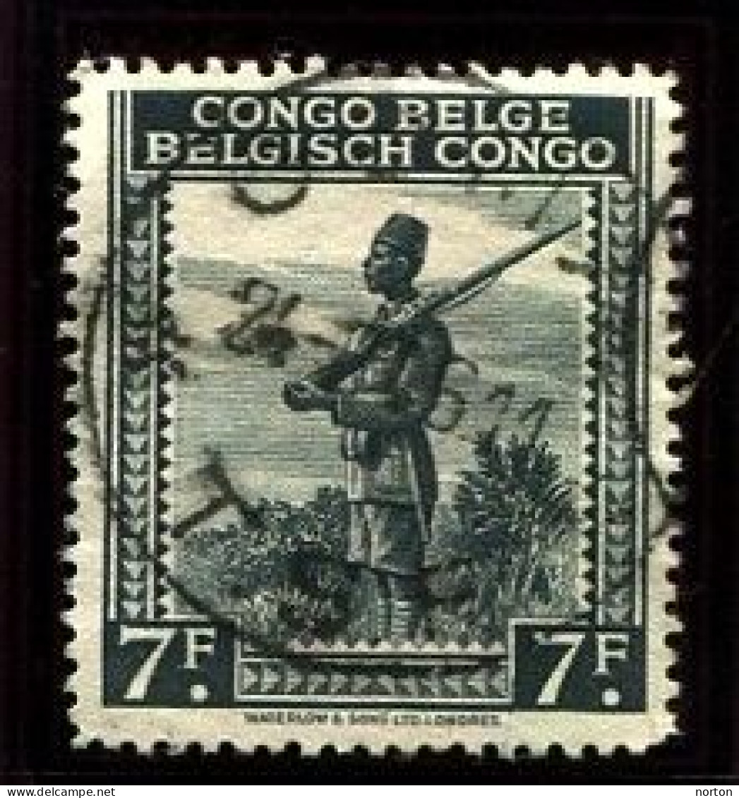Congo Goma Oblit. Keach TSF2A-1Dmyt Sur C.O.B. 265 Le 24/10/1946 - Gebraucht