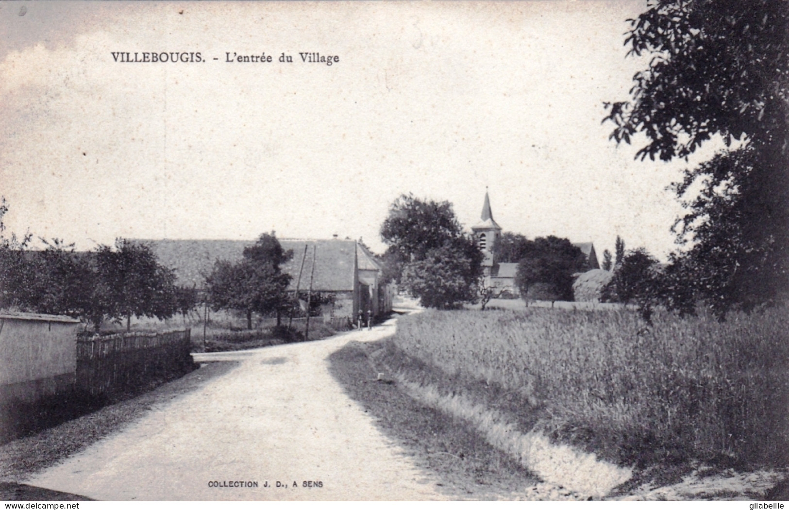 89 - Yonne - Villebougis - L Entree Du Village - Villebougis