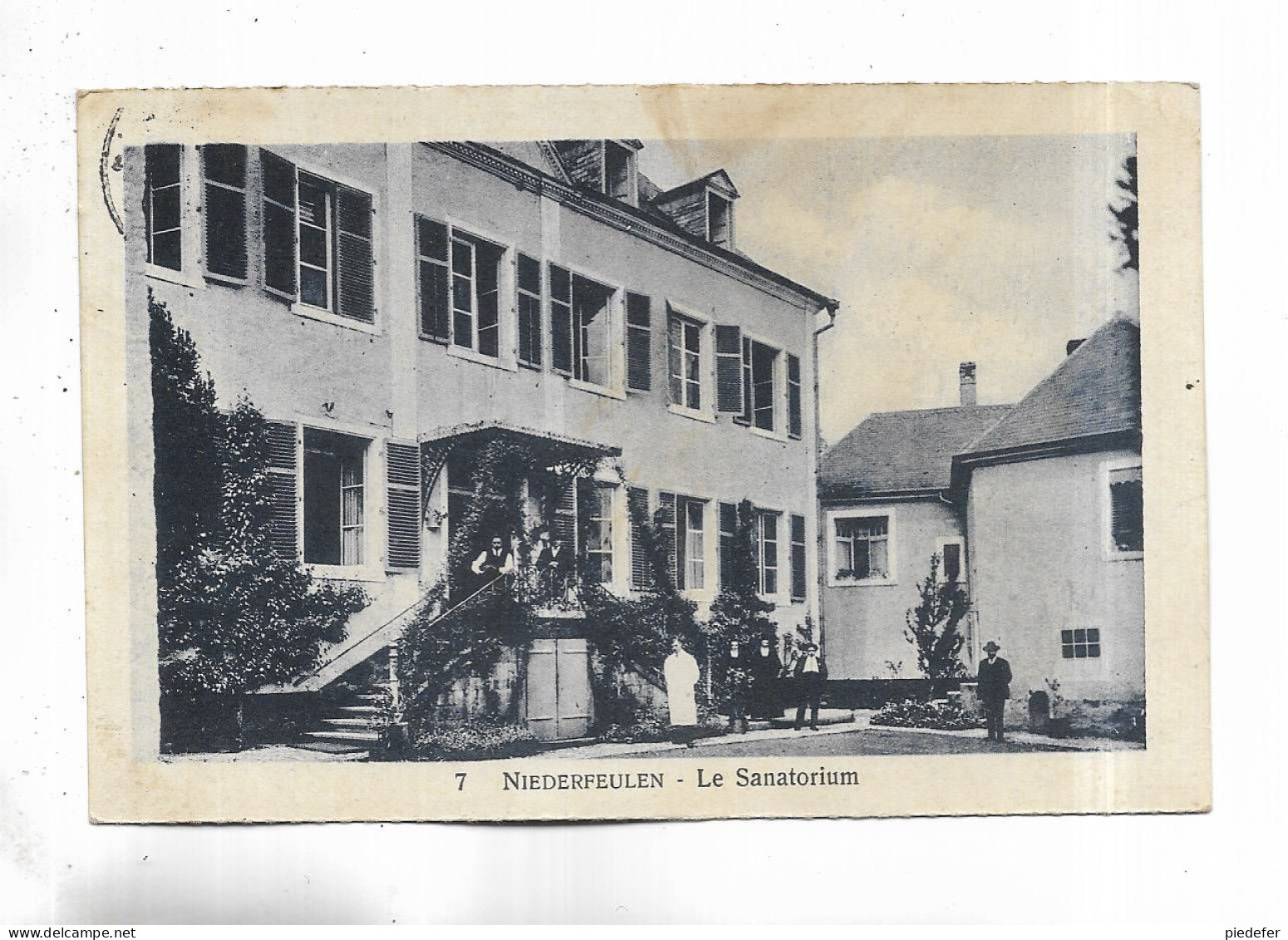 LUXEMBOURG - NIEDERFEULEN - Le Sanatorium - Personnages - Diekirch