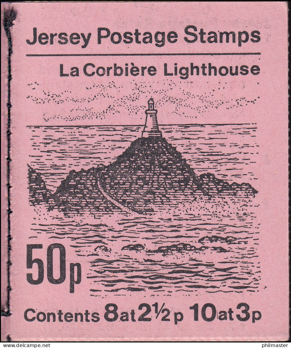 Jersey Markenheftchen 0-9, La Corbiere Lighthouse, ** - Jersey