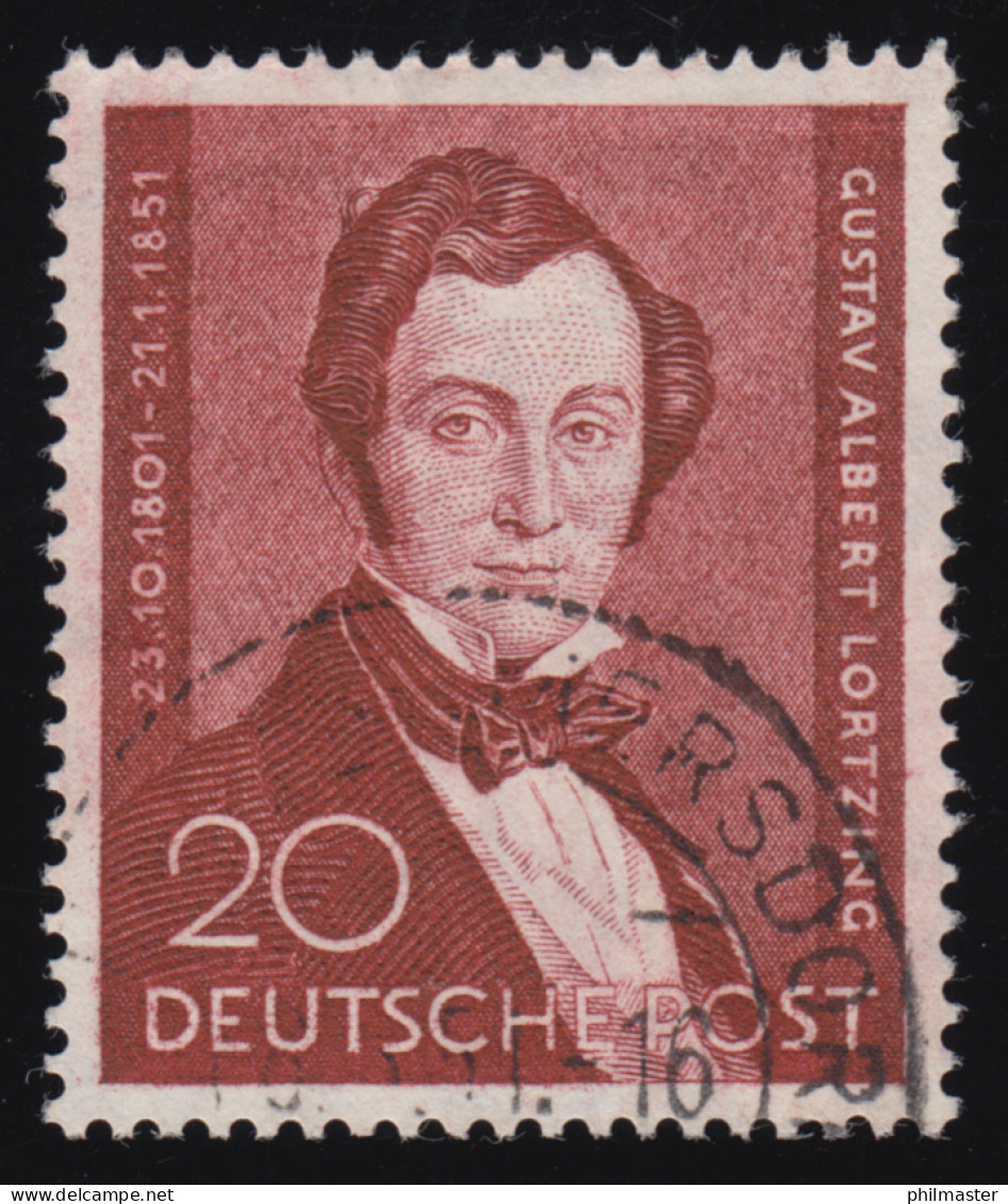 74 Albert Lortzing, Gestempelt O - Used Stamps