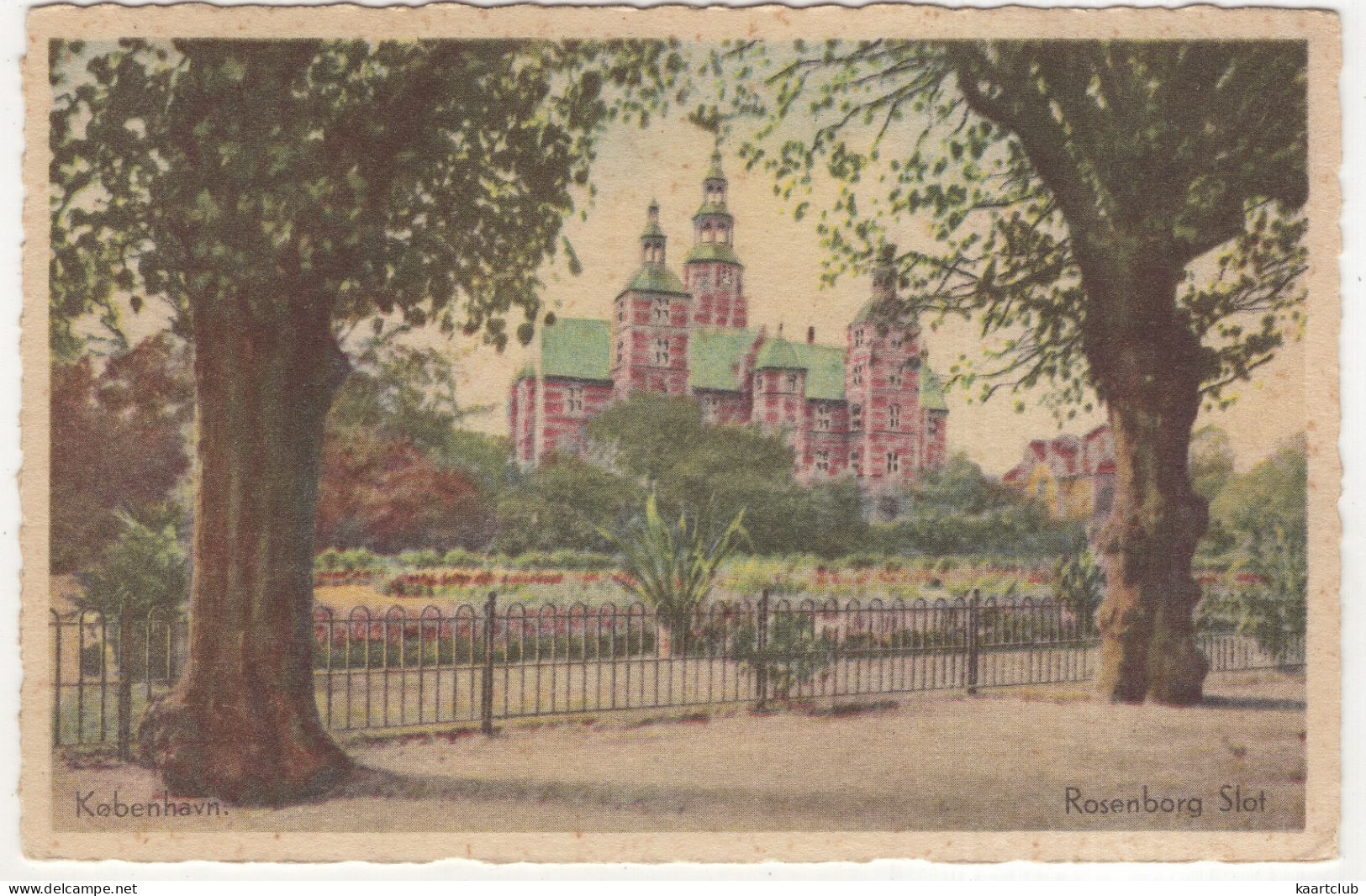 Kobenhavn - Rosenburg Slot - (Danmark) - 1950 - Danemark