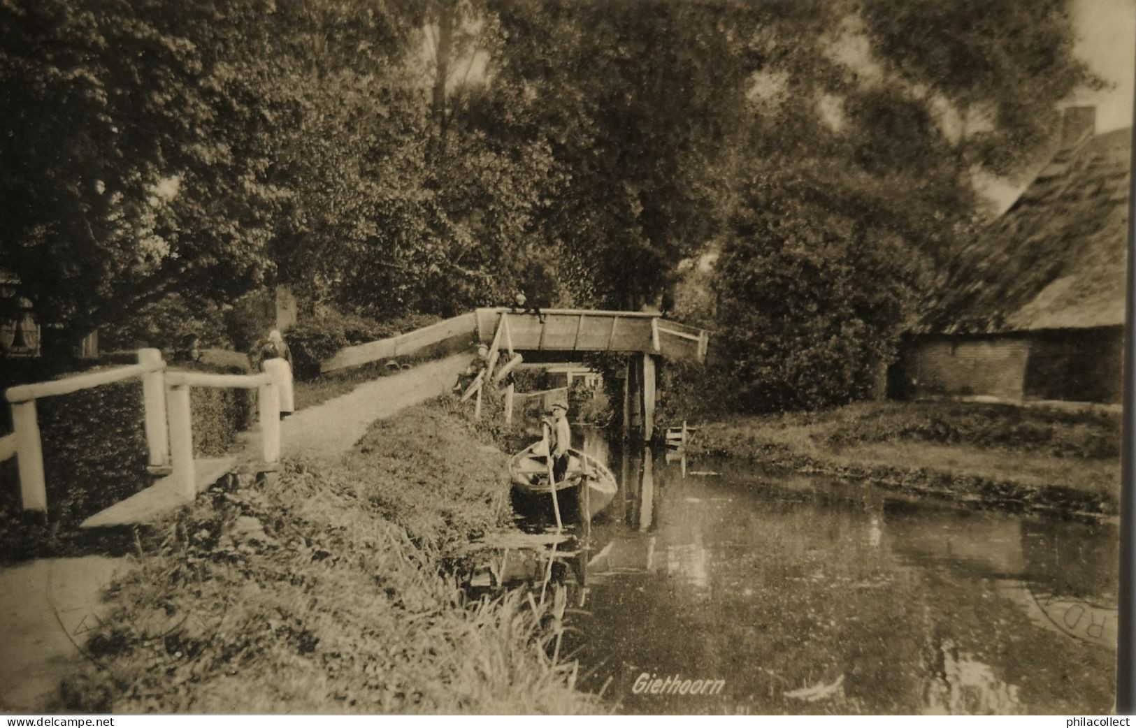 Giethoorn // Fraai Zicht In Het Dorp 191? - Giethoorn