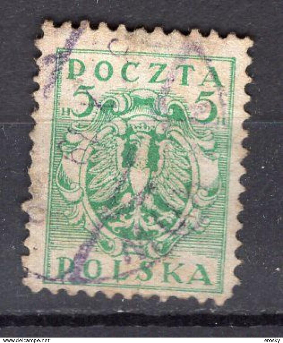 R0518 - POLOGNE POLAND Yv N°185 - Oblitérés