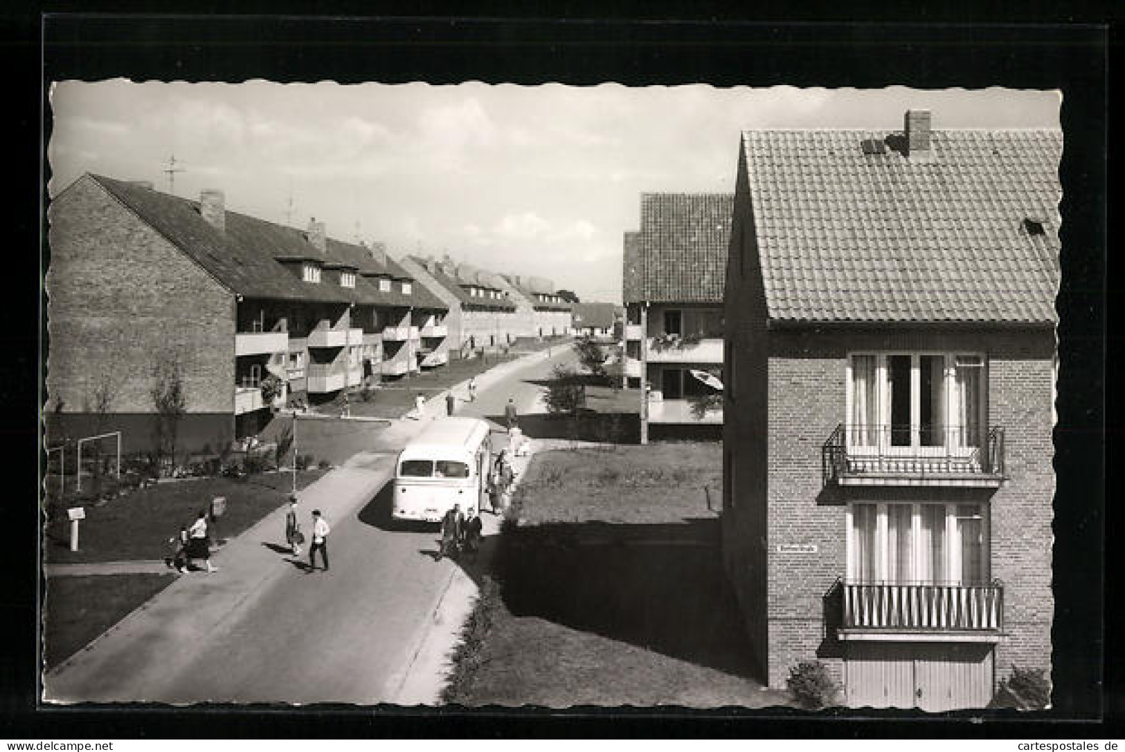 AK Itzehoe-Tegelhörn, Danziger Strasse  - Itzehoe