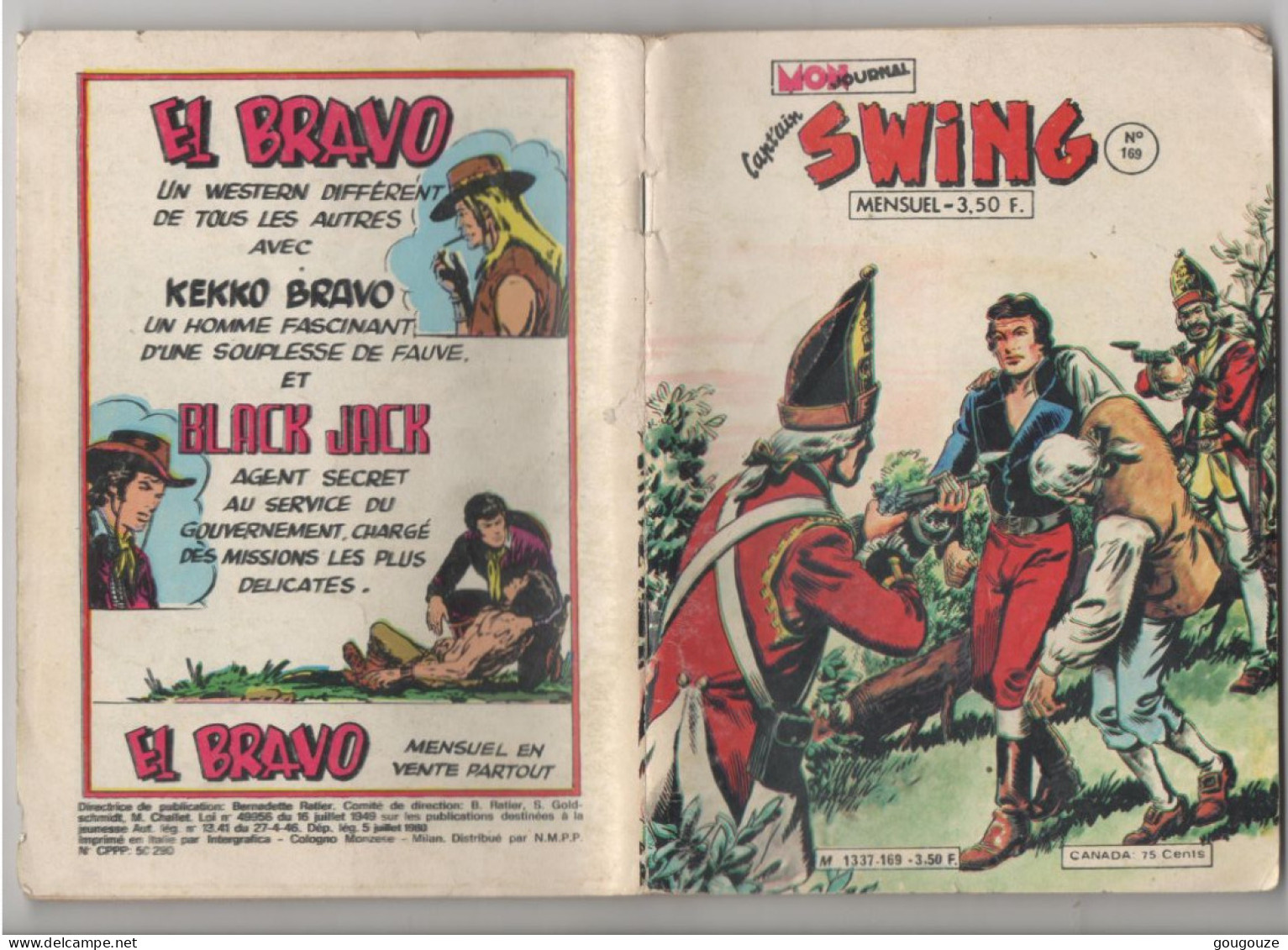 C.SWING N° 169 - Captain Swing