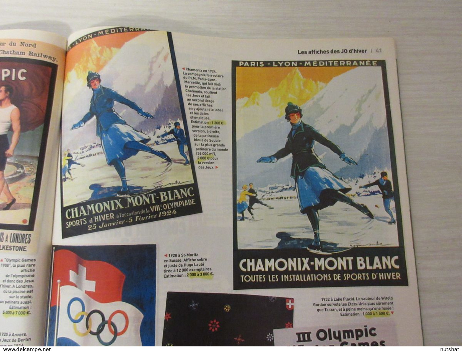 COLLECTIONNEUR CHINEUR 167 07.02.2014 MONTRE OPALINES AFFICHES JO HIVER CHAMONIX - Trödler & Sammler