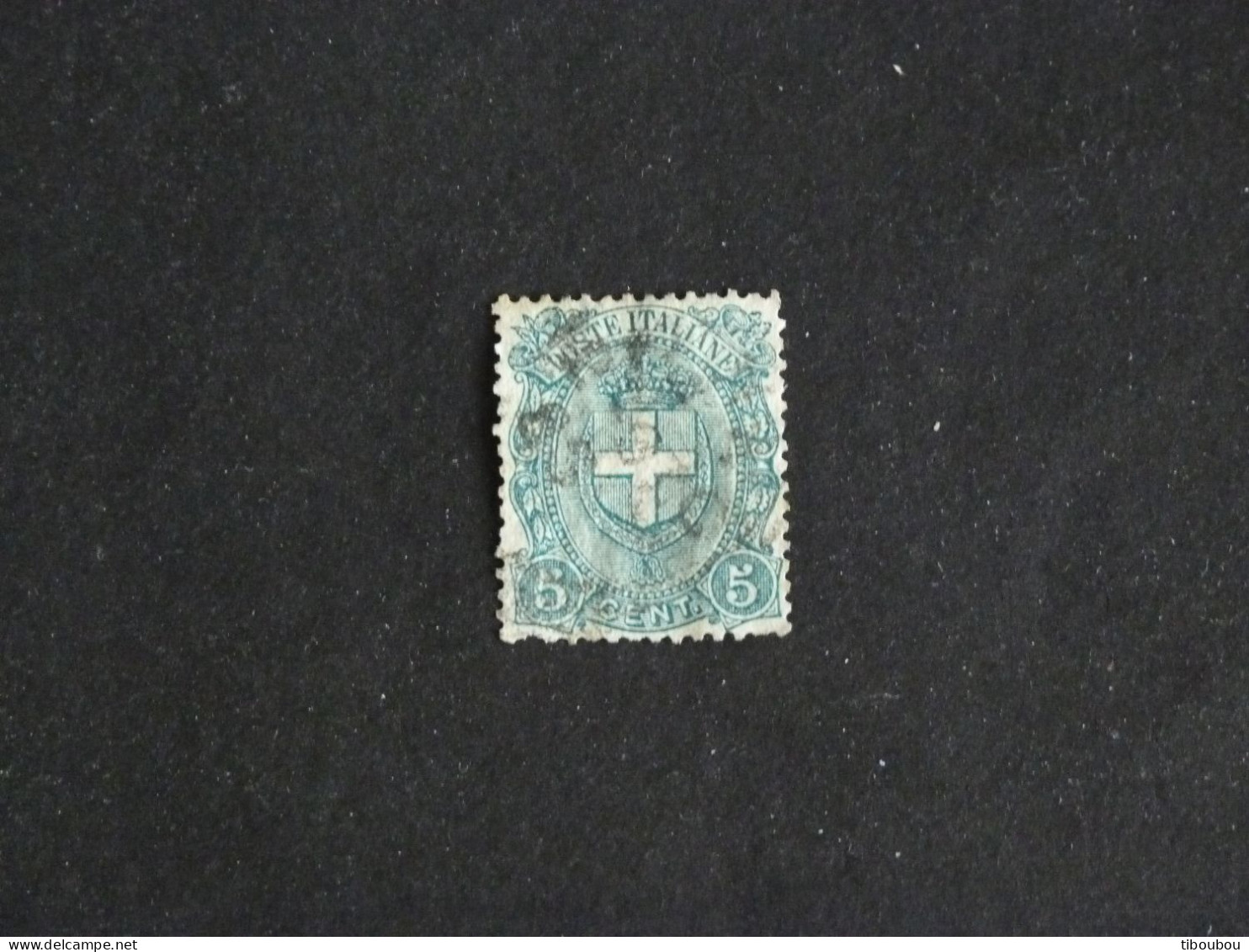 ITALIE ITALIA YT 58 OBLITERE - ARMOIRIES DE LA MAISON DE SAVOIE - Used