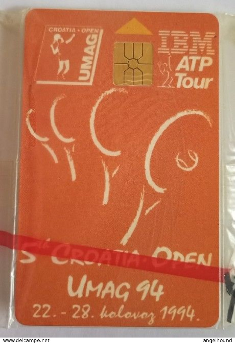 Croatia 100 Units MINT Chip Card - ATP Umag ' 94 - Croatia