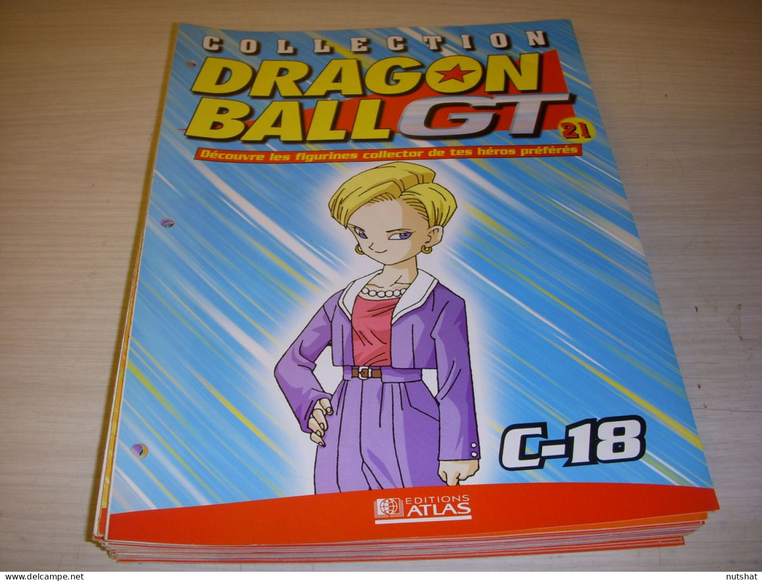COLLECTION DRAGON BALL 21 C-18 CHAOZ Freres PARABARA FREEZER Dessine C-18 - Other Products