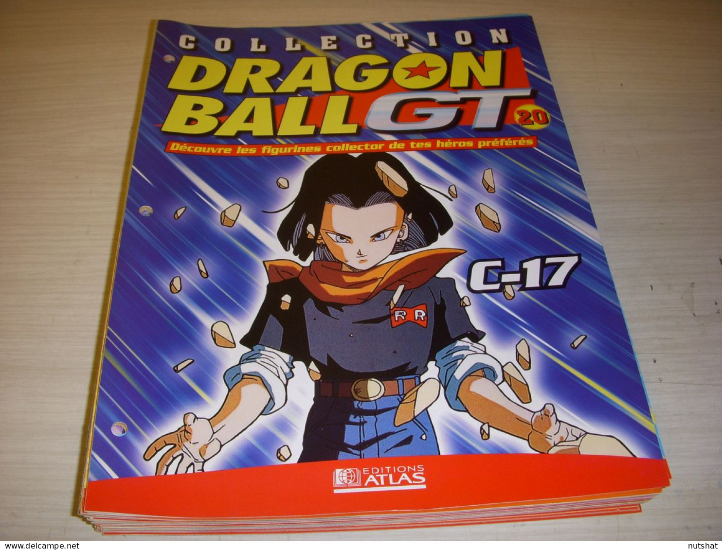 COLLECTION DRAGON BALL 20 C-17 Clone De C-17 RADITSU YAJIROBE Dessine C-17 - Produits Dérivés