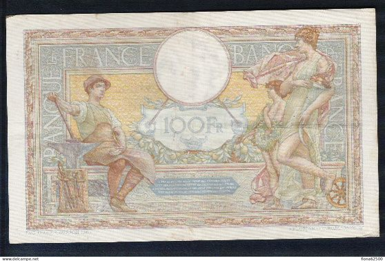 BILLET DE CENT FRANCS . L . O . MERSON . - 100 F 1908-1939 ''Luc Olivier Merson''