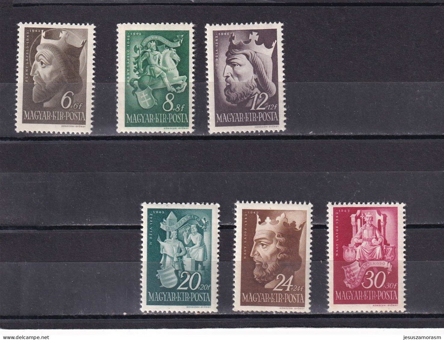 Hungria Nº 606 Al 611 - Unused Stamps