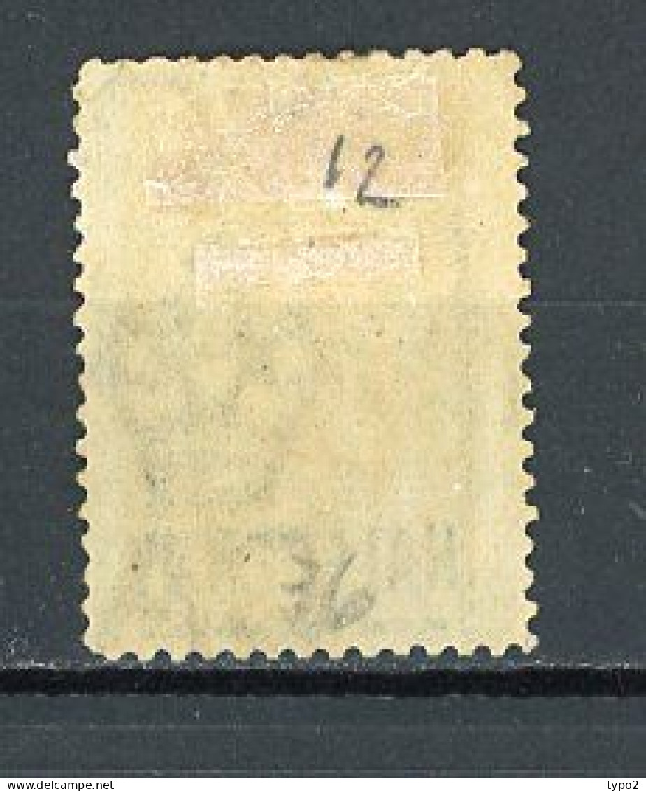 ST. HELENA  Yv. N° 12 Fil CA Type V *  1/2p  Vert Cote  2,25 Euro BE   2 Scans - Other & Unclassified