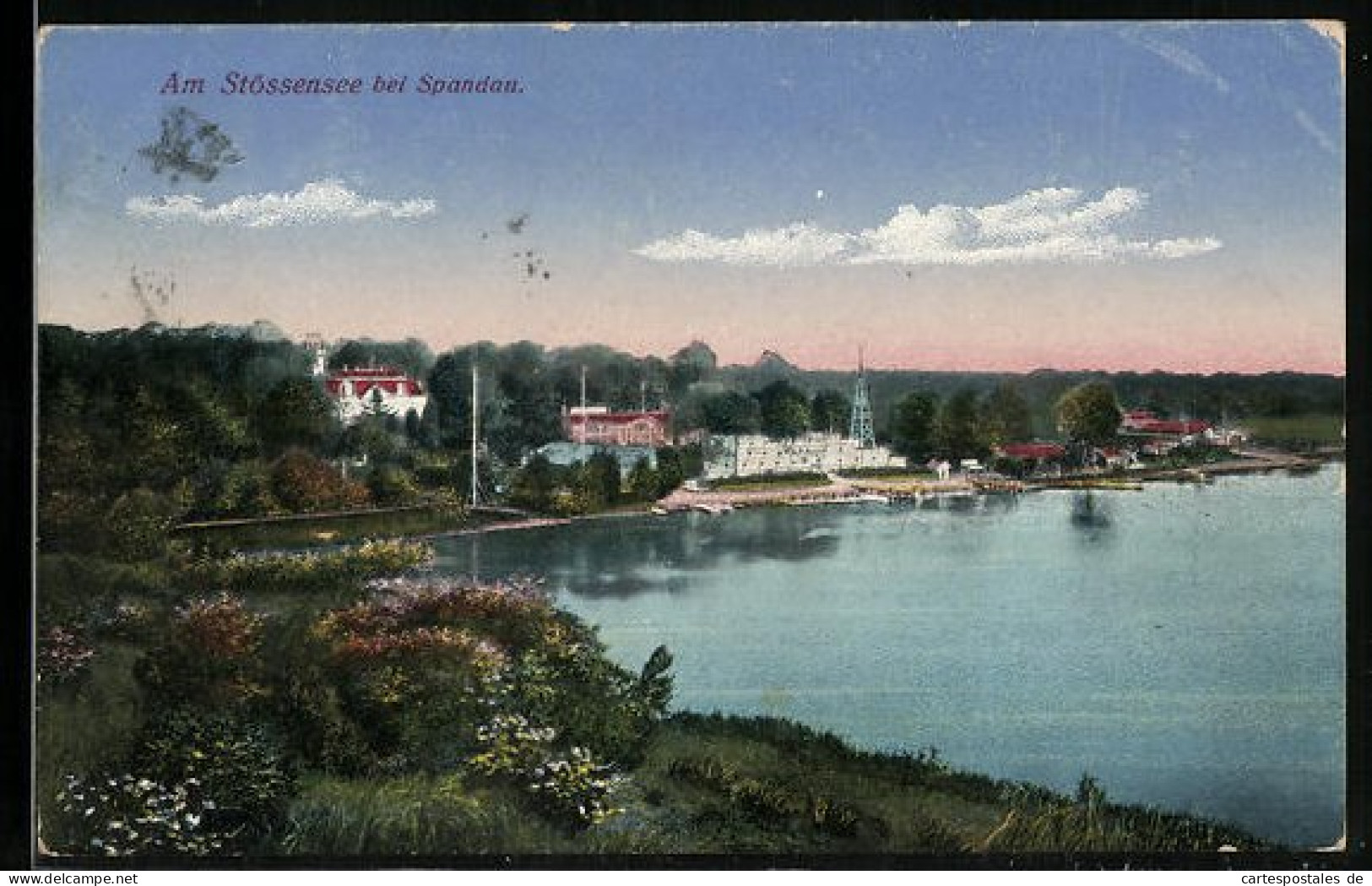 AK Berlin-Spandau, Blick Auf Stössensee  - Spandau