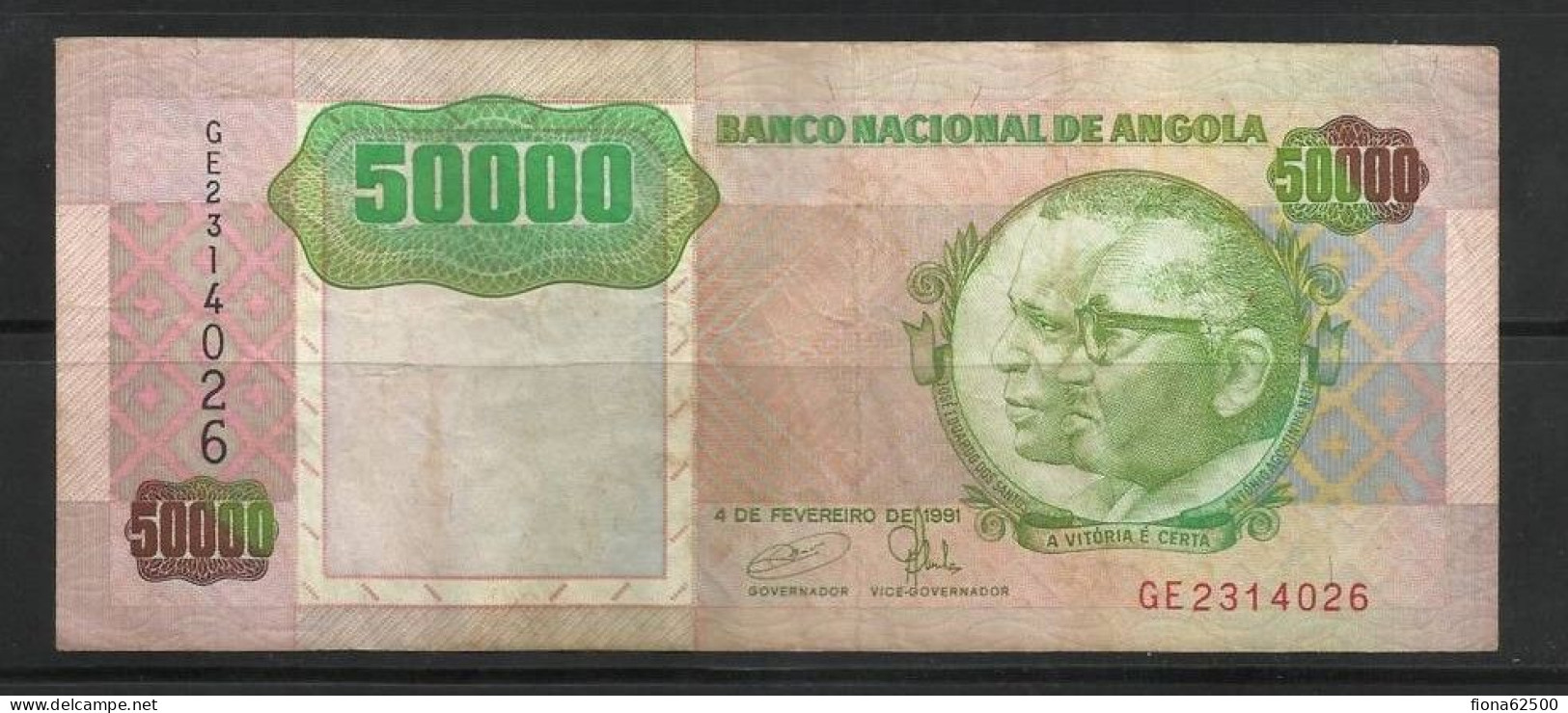 ANGOLA . 50.000 ESCUDOS . 1993 . - Angola
