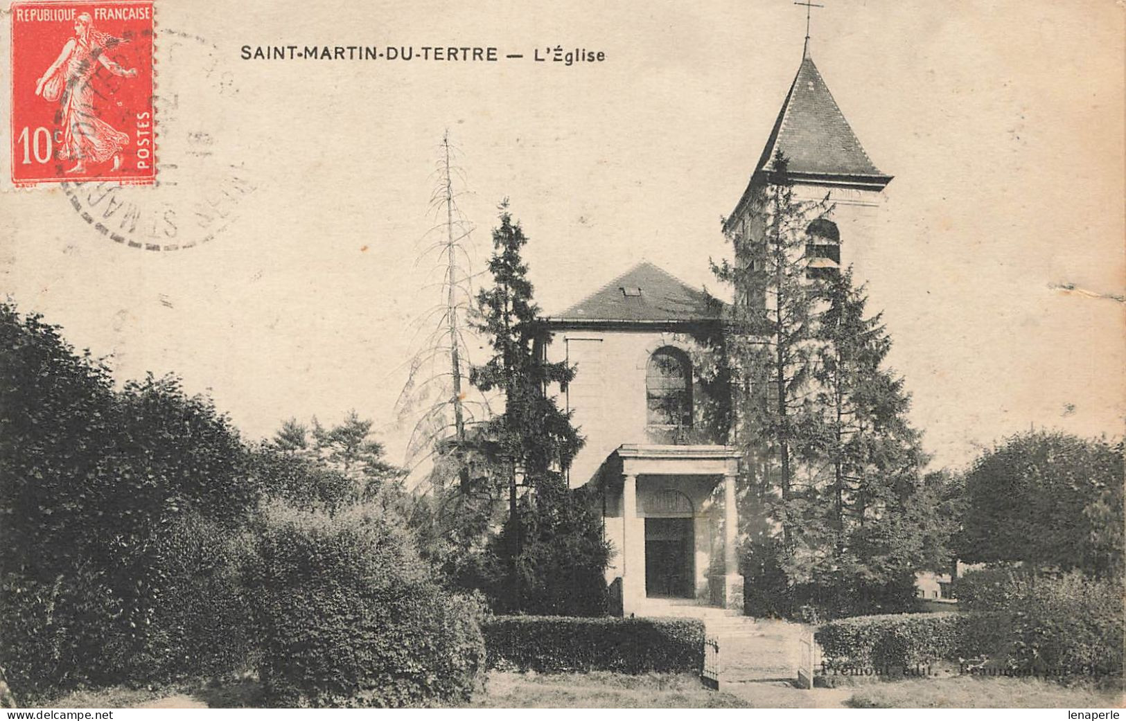 D5554 Saint Martin Tertre L'église - Saint-Martin-du-Tertre