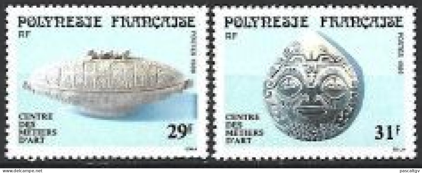 Polynésie Française - 1989 - Paire N° 324/325 ** - Nuevos