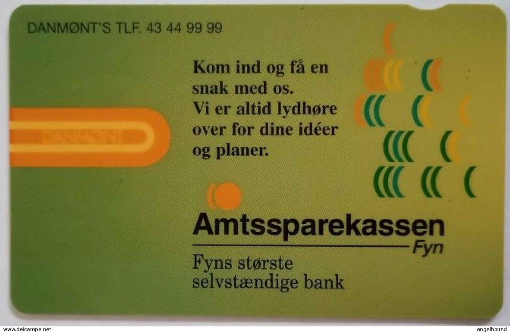 Denmark Danmont 100 Kr, Amtssparekassen Fyn Daschshund - Dänemark