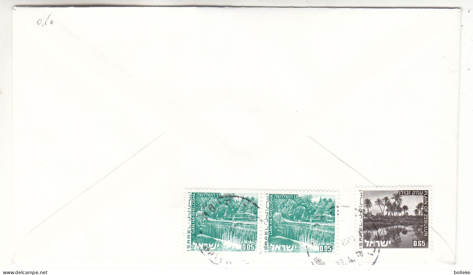 Israël - Lettre Recom FDC De 1978 - Oblit Jerusalem - Fleurs - Chutes D'eaux - - Lettres & Documents