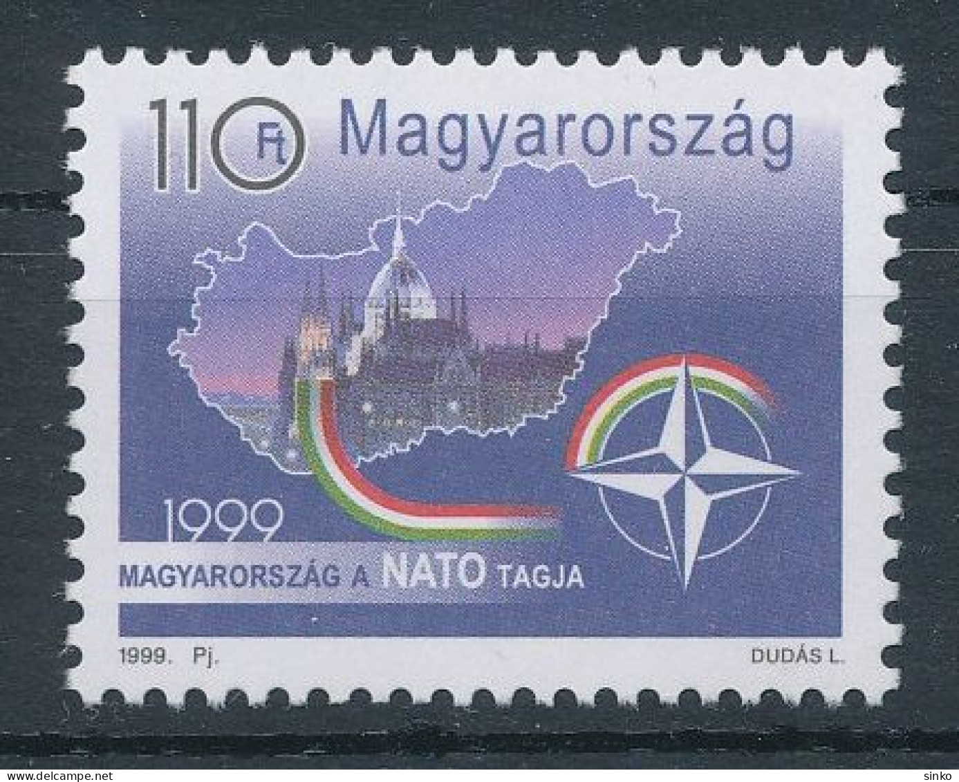 1999. Hungary Is A Member Of NATO - Speciality - Variétés Et Curiosités