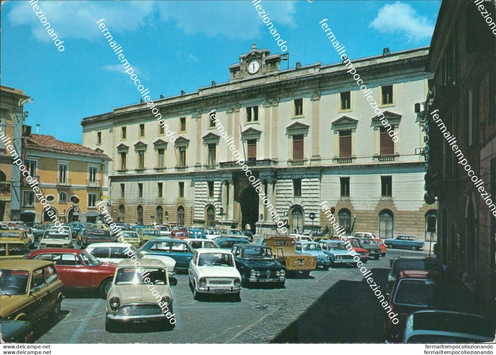 Bl398  Cartolina Potenza Citta' Piazza Mario Pagano - Potenza