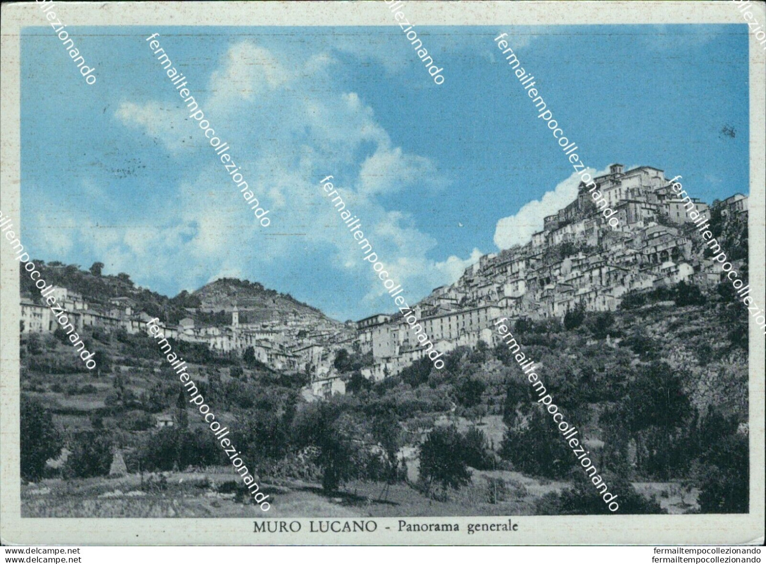 Bl428 Cartolina Muro Lucano Panorama Generale Provincia Di Potenza - Potenza