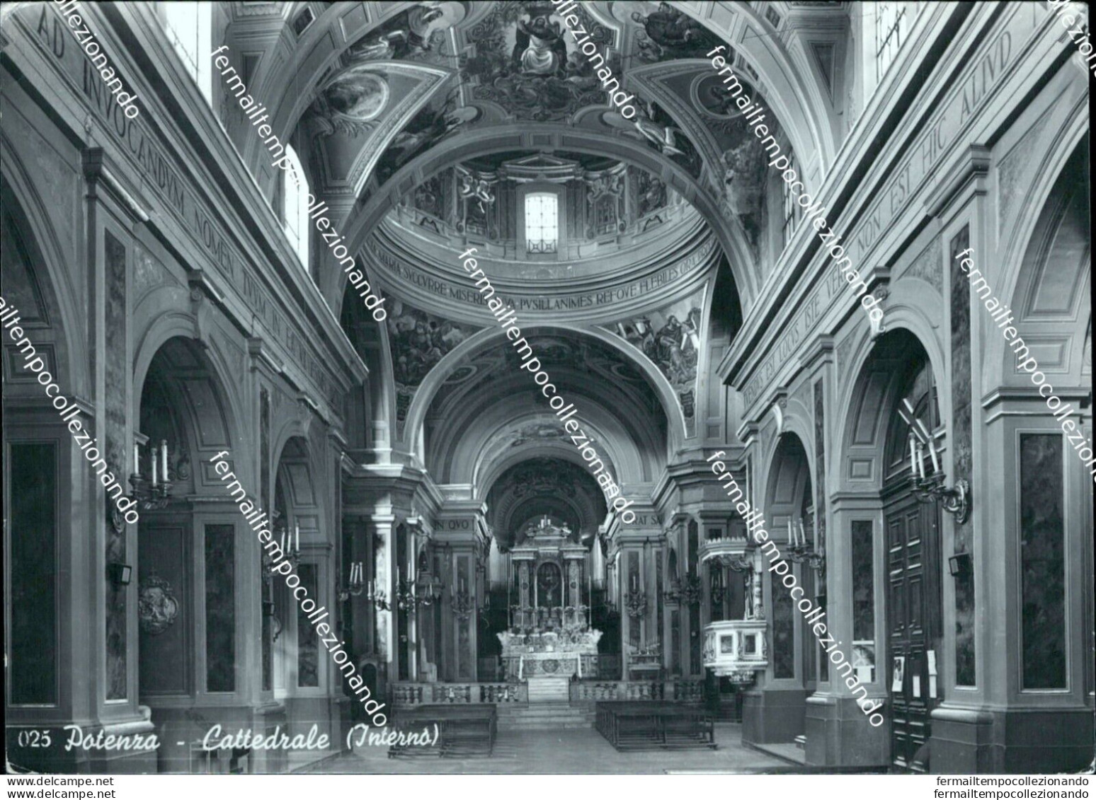 Bl444 Cartolina Potenza Citta' Cattedrale - Potenza