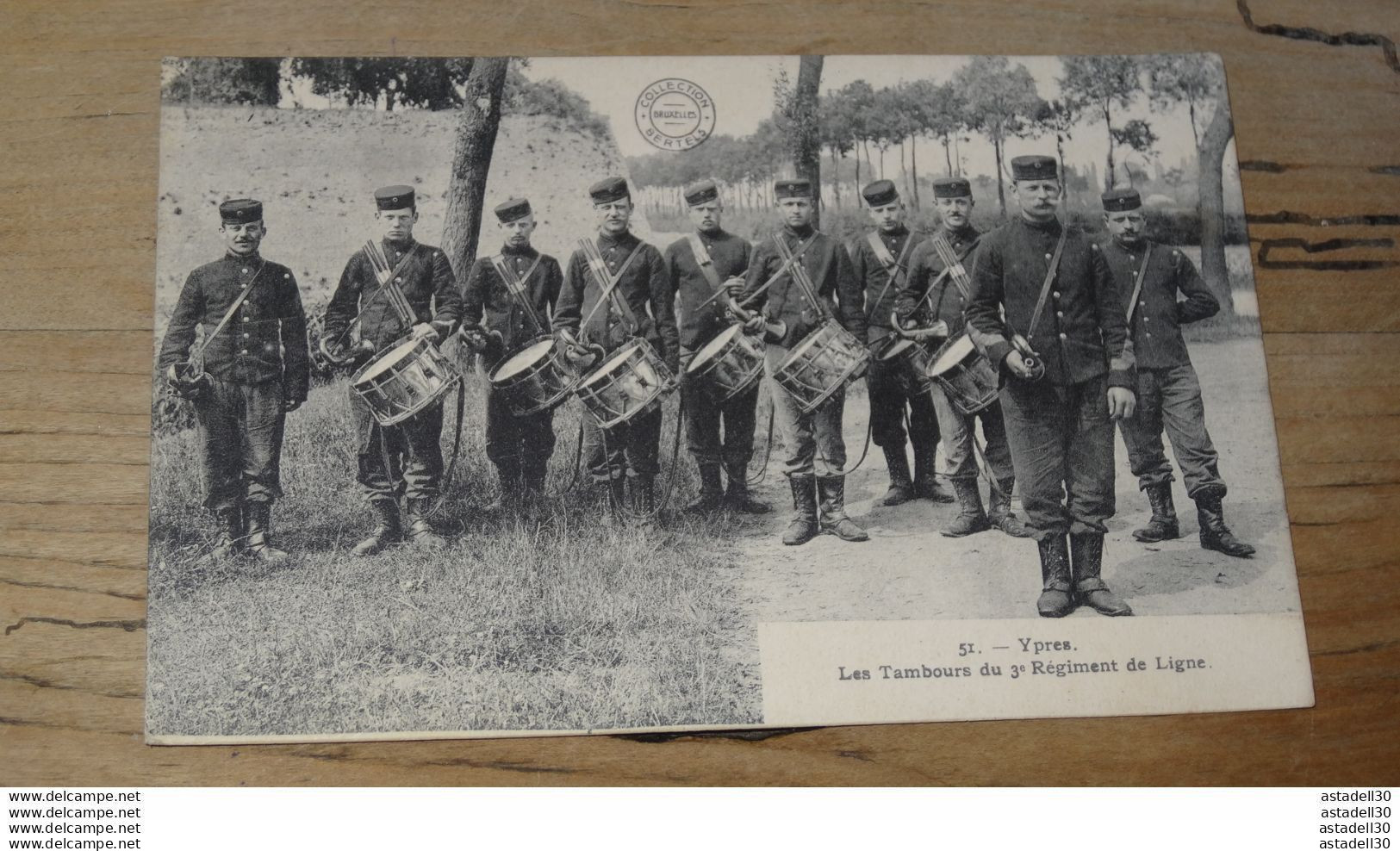 YPRES : Les Tambours Du 3e Régiment De Ligne ........... 26-10528 - Ieper