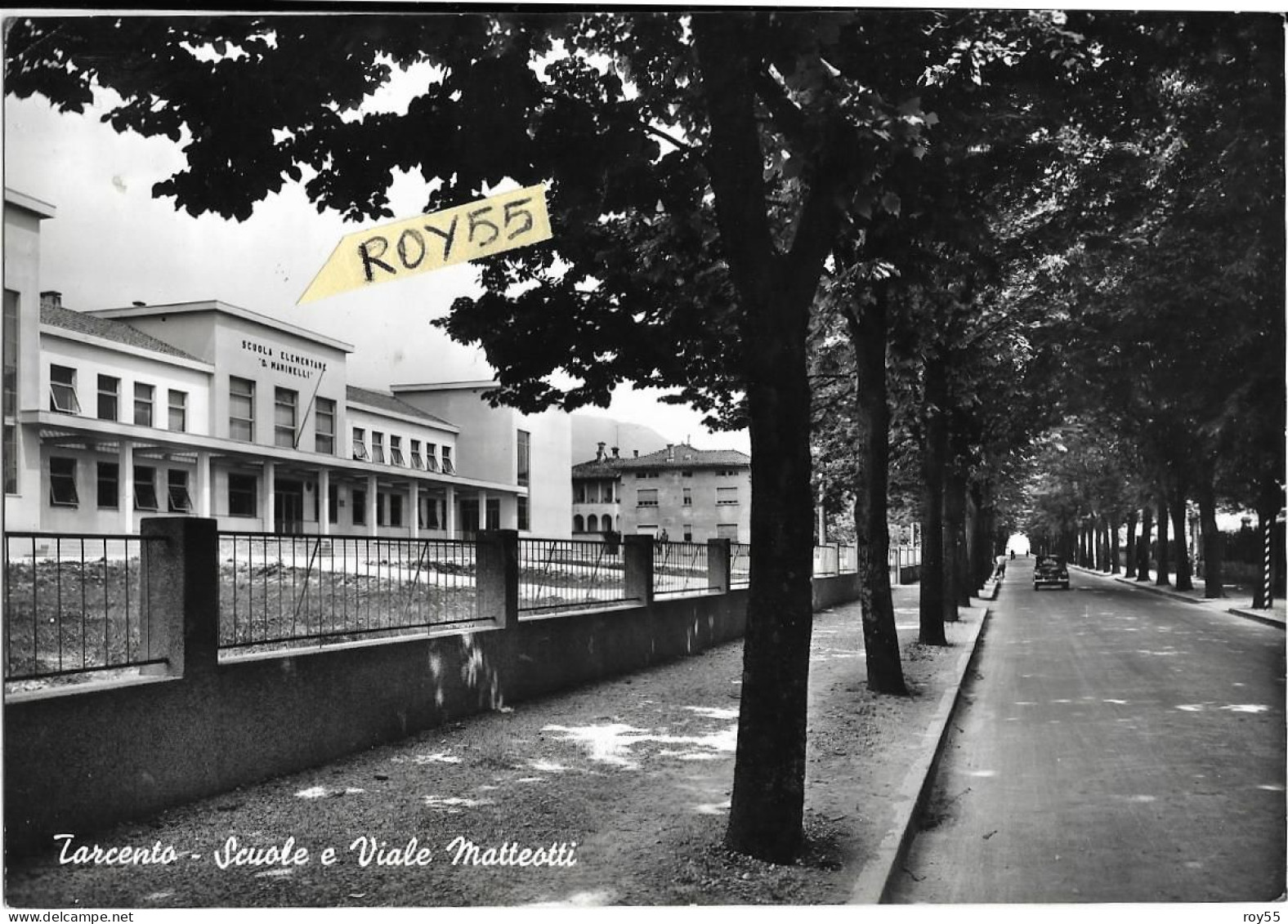 Friuli Venezia Giulia-udine-tarcento Scuola Elementare Marinelli Veduta Edificio Scolastico Anni 60 - Sonstige & Ohne Zuordnung