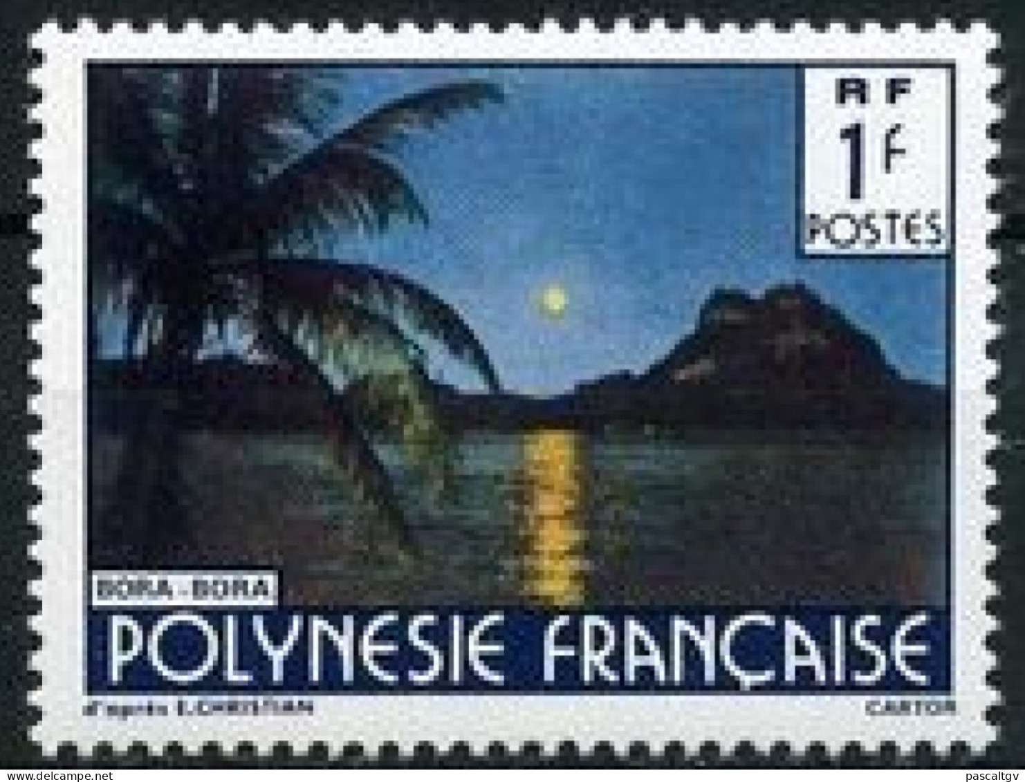 Polynésie Française - 1988 - N° 321 Oblitéré - Usados