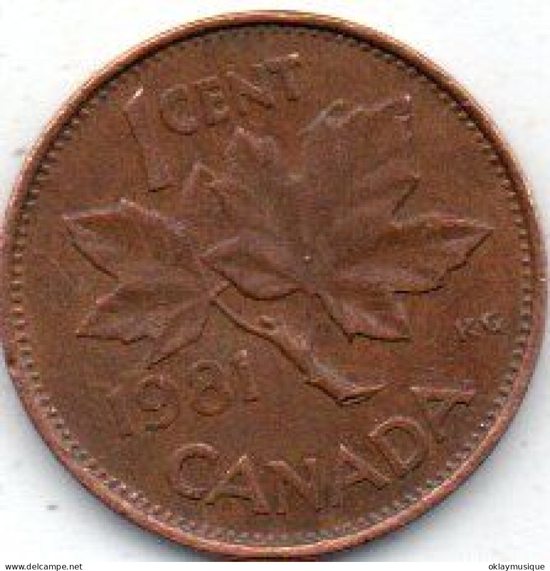 1 Cent 1981 - Canada