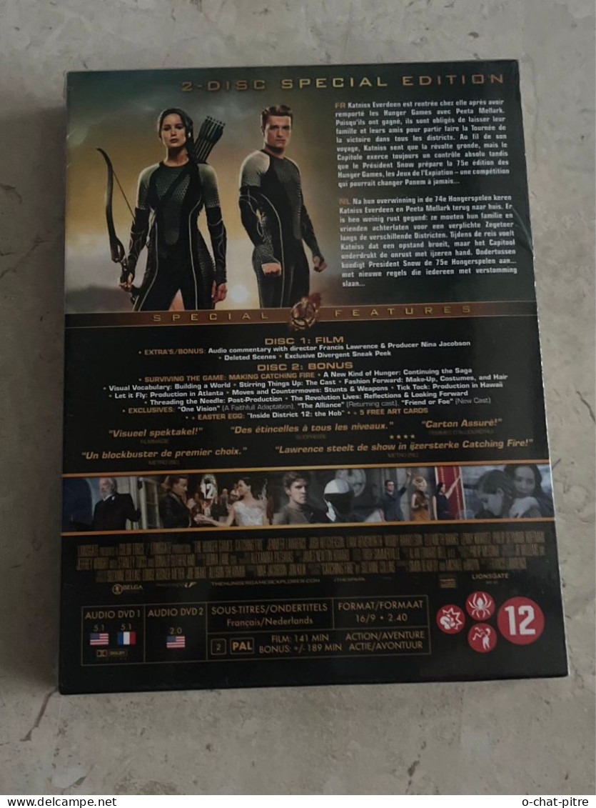 The Hunger Games L'embrasement (DVD) - Action, Aventure
