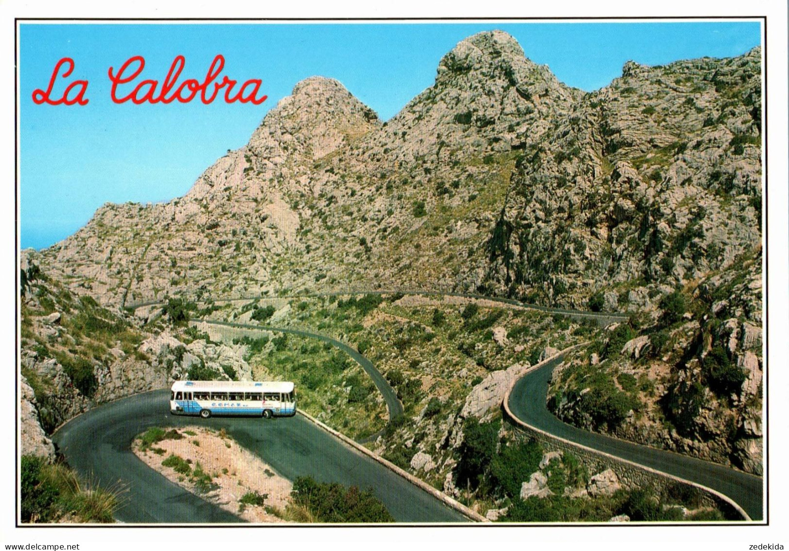 H1095 - TOP La Calobra Bus Omnibus - Serpentinen - Buses & Coaches