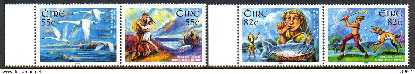 Irlande ( Eire ) 2032/35 Contes Et Légendes - Contes, Fables & Légendes