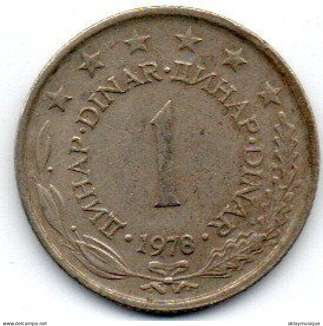 1 Dinar 1978 - Yugoslavia