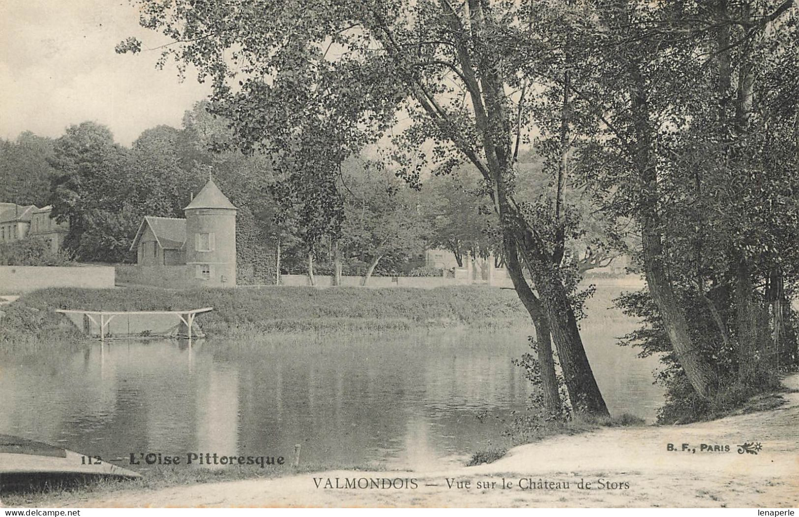 D5579 Valmondois Vue Sur Le Chateau De Stors - Valmondois