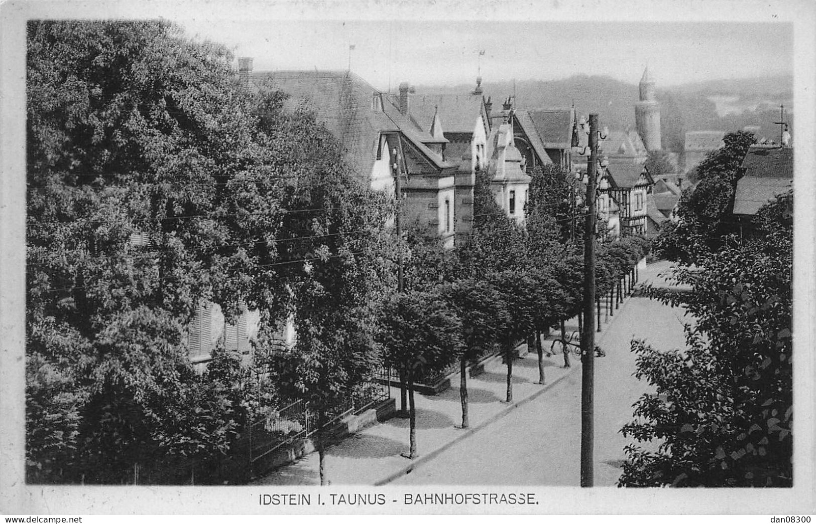 ALLEMAGNE IDSTEIN I TAUNUS BAHNHOFSTRASSE - Idstein