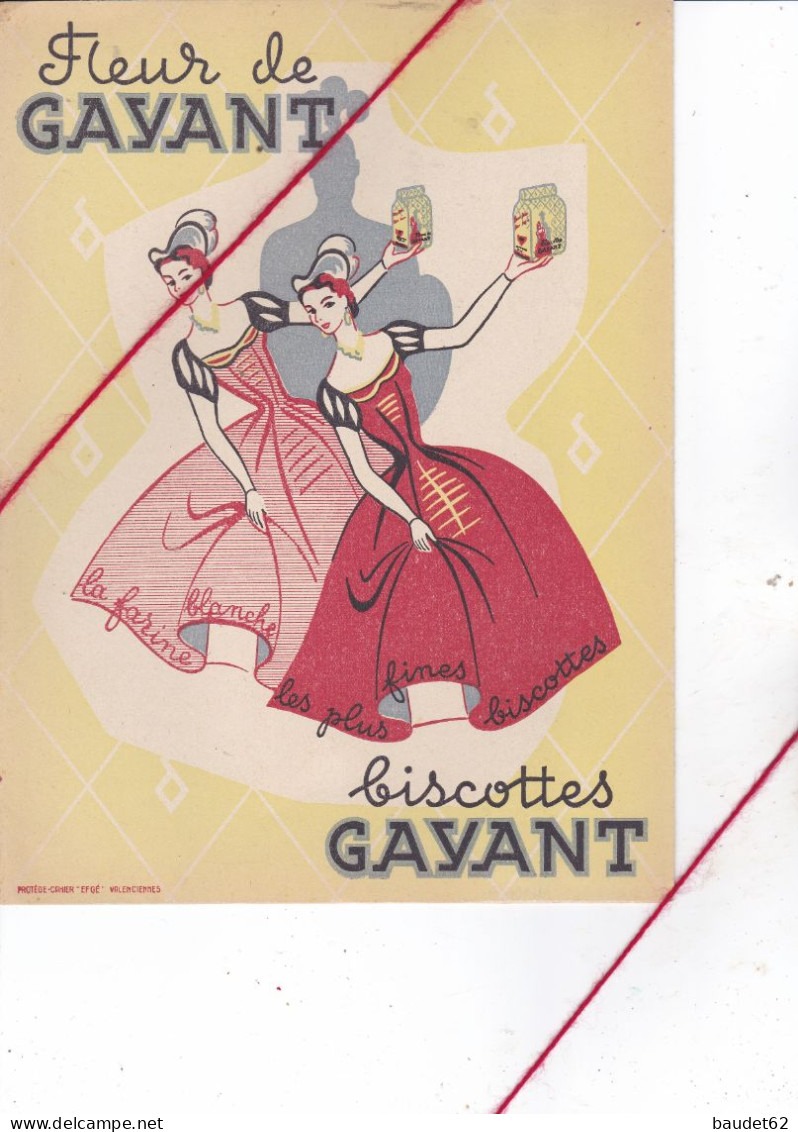 PROTEGE CAHIERS BISCOTTES GAYANT - Biscottes